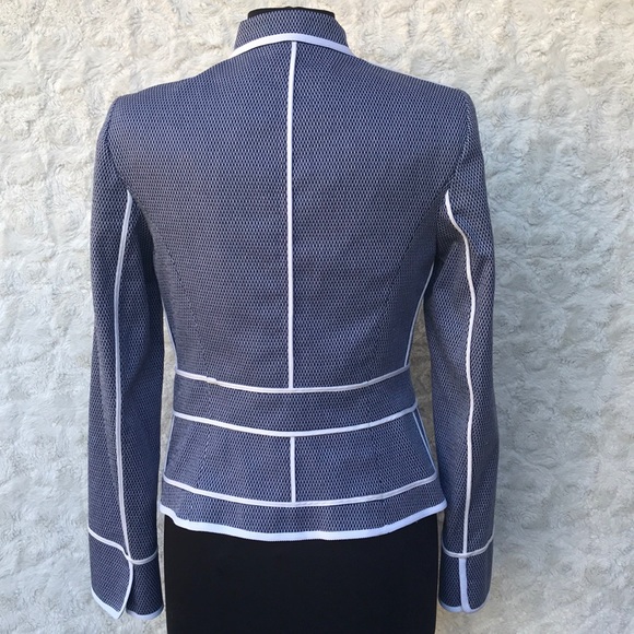 Pristine Worth Navy/White Highly Tailored Jacket 8 - Picture 6 of 8
